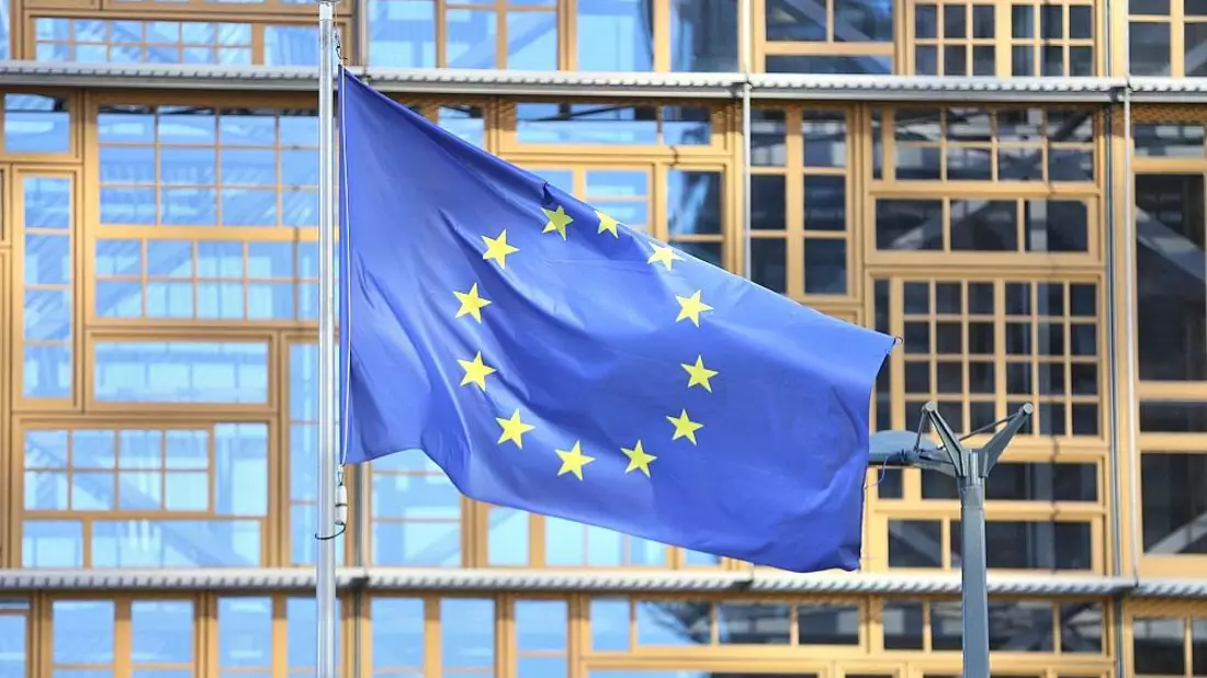 EU-Fahnen (Archiv) - Bild: via dts Nachrichtenagentur