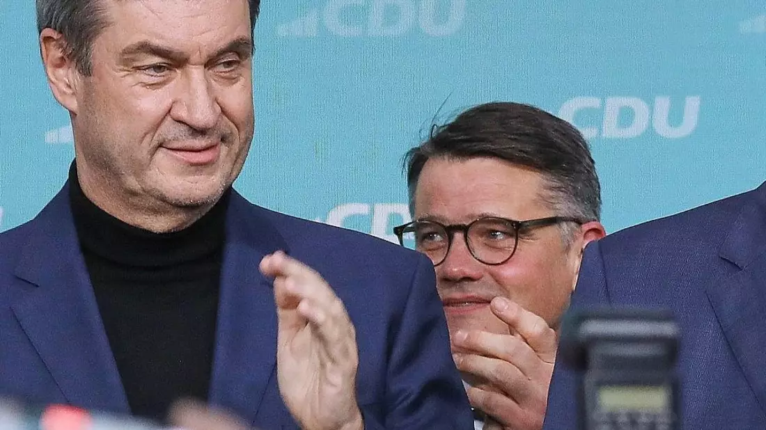 Markus Söder und Boris Rhein (Archiv) - Bild: via dts Nachrichtenagentur