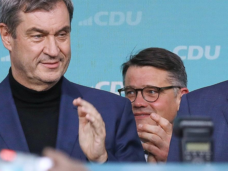 Markus Söder und Boris Rhein (Archiv) - Foto: via dts Nachrichtenagentur