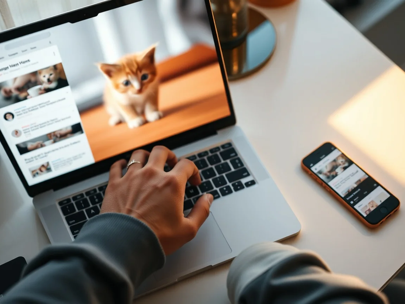 Katzenvideos schützen vor News-Burnout - Foto: über boerse-global.de