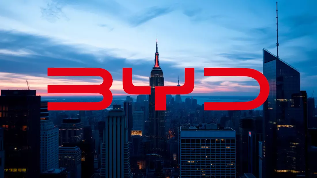 BYD Shares Gain Momentum Amid Ford Battery Talks and New Model Reveals Illustration mit AI erstellt übermittelt durch boerse-global.de