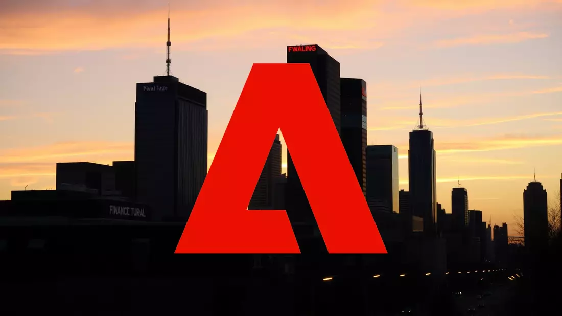 Adobe Shares Face Mounting Investor Skepticism Illustration mit AI erstellt übermittelt durch boerse-global.de