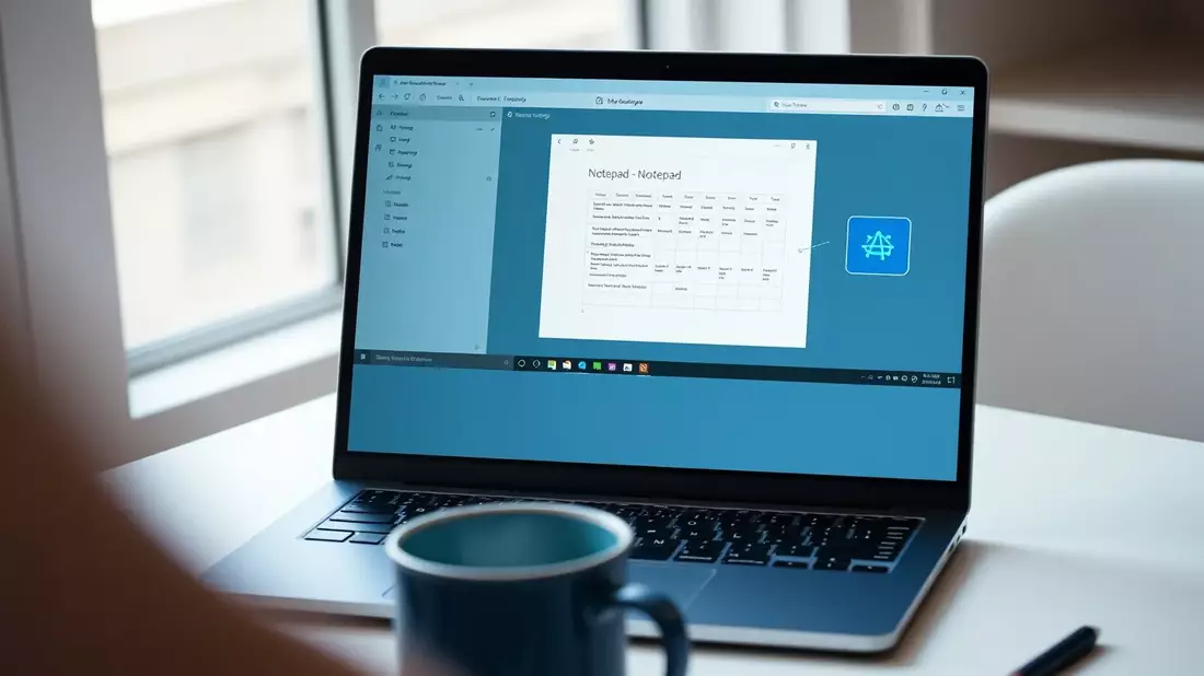 Notepad: Microsofts Klassiker bekommt Tabellen und KI-Streaming - Bild: über boerse-global.de