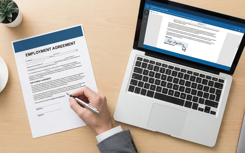 BEG IV: Digitale Arbeitsverträge sind erlaubt – aber nicht überall - Foto: über boerse-global.de