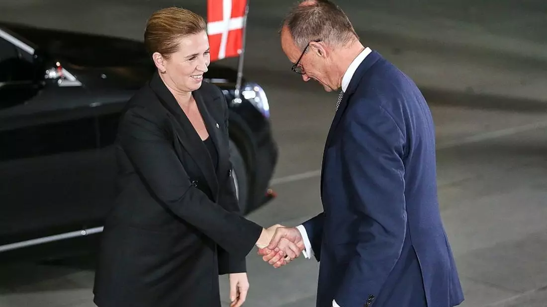 Mette Frederiksen und Friedrich Merz (Archiv) - Bild: via dts Nachrichtenagentur