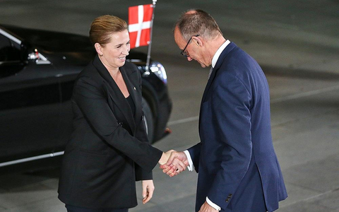 Mette Frederiksen und Friedrich Merz (Archiv) - Foto: via dts Nachrichtenagentur