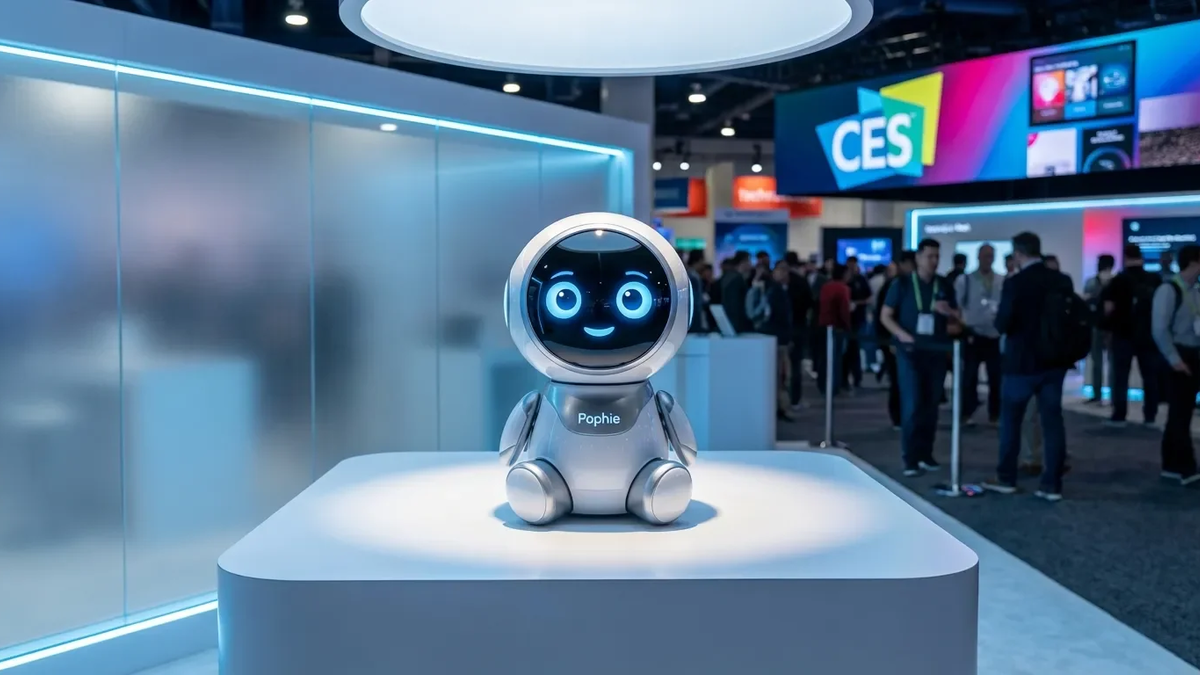 Pophie: Der „süßeste Roboter der Welt“ erobert die CES - Foto: über boerse-global.de