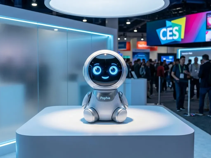 Pophie: Der „süßeste Roboter der Welt“ erobert die CES - Foto: über boerse-global.de