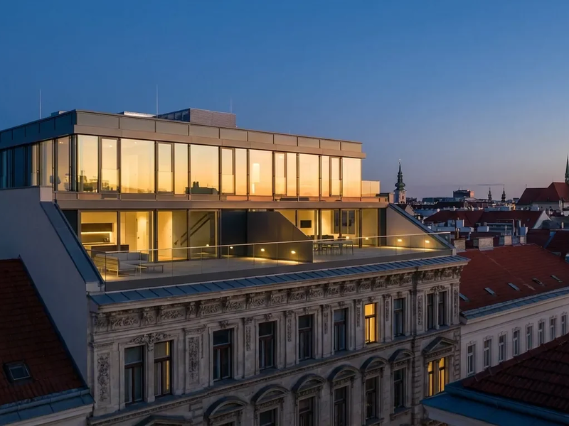 Sechs Luxus-Penthouses entstehen über Margareten - Foto: über boerse-global.de