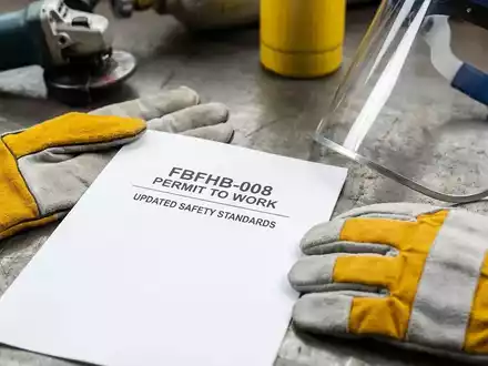 DGUV führt neuen Standard-Erlaubnisschein für heiße Arbeiten ein - Foto: über boerse-global.de