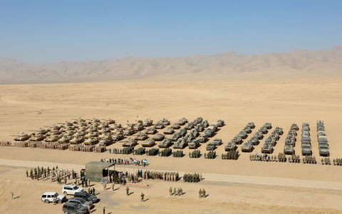 Tadschikistan beklagt eine schwierige Sicherheitslage an der Grenze mit Afghanistan. (Archivbild) - Foto: Didor Sadulloev/AP/dpa Tadschikistan beklagt eine schwierige Sicherheitslage an der Grenze mit Afghanistan. (Archivbild) - Foto: Didor Sadulloev/AP/dpa
