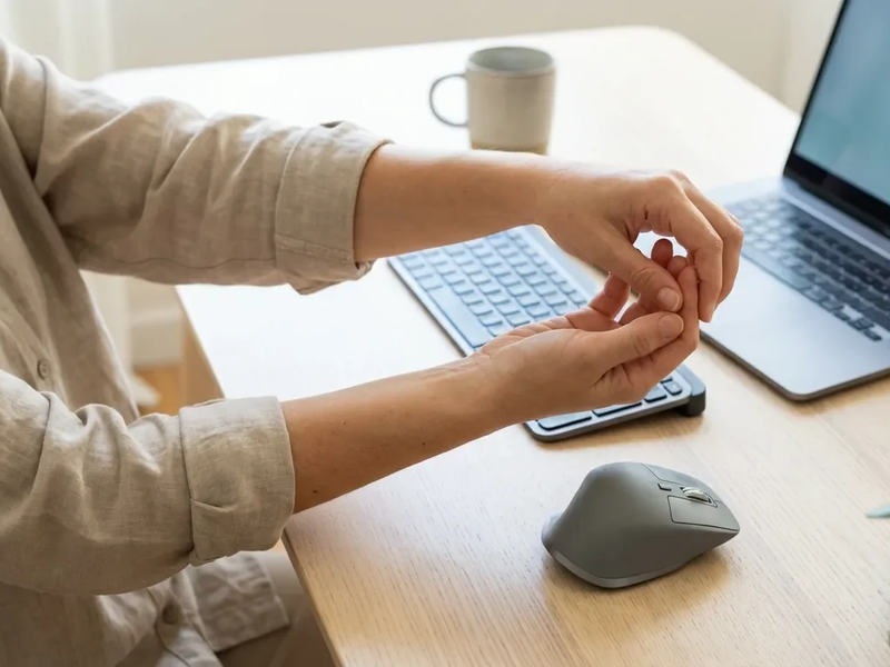 Mausarm: Dehnübungen schützen vor Schmerzen am PC - Foto: über boerse-global.de