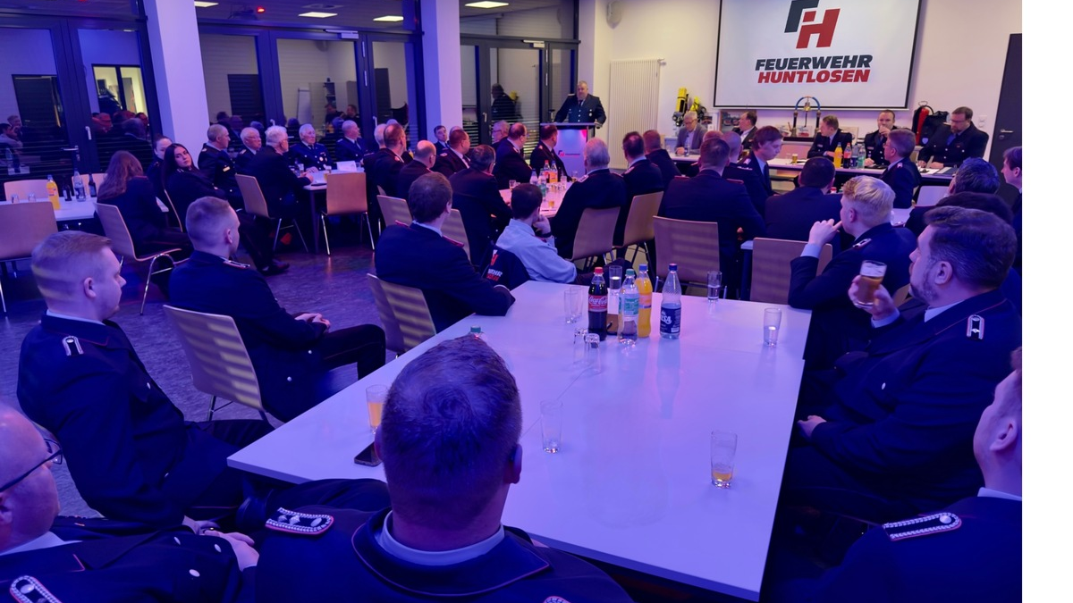 FW-OLL: Generalversammlung der Feuerwehr Huntlosen - Foto: presseportal.de
