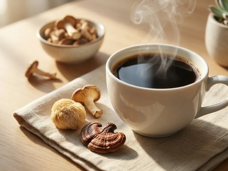 Pilzkaffee: Der neue Wachmacher für Körper und Geist - Foto: über boerse-global.de