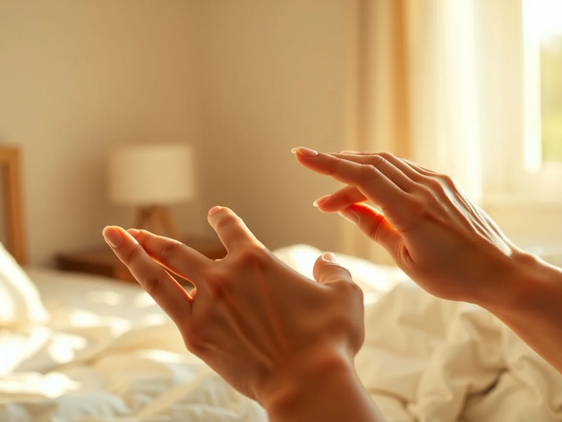 Handgelenk-Achterkreisen bekämpft Morgensteifigkeit - Foto: über boerse-global.de