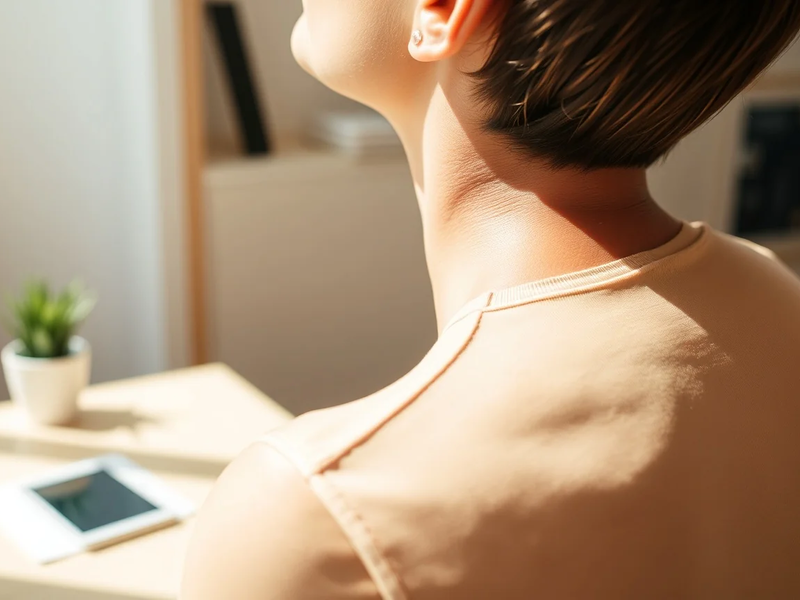 Handy-Nacken: Eine Minute Übung stoppt die Schmerzen - Foto: über boerse-global.de