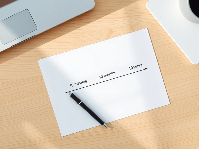 10-10-10-Methode: So treffen Sie bessere Entscheidungen - Foto: über boerse-global.de