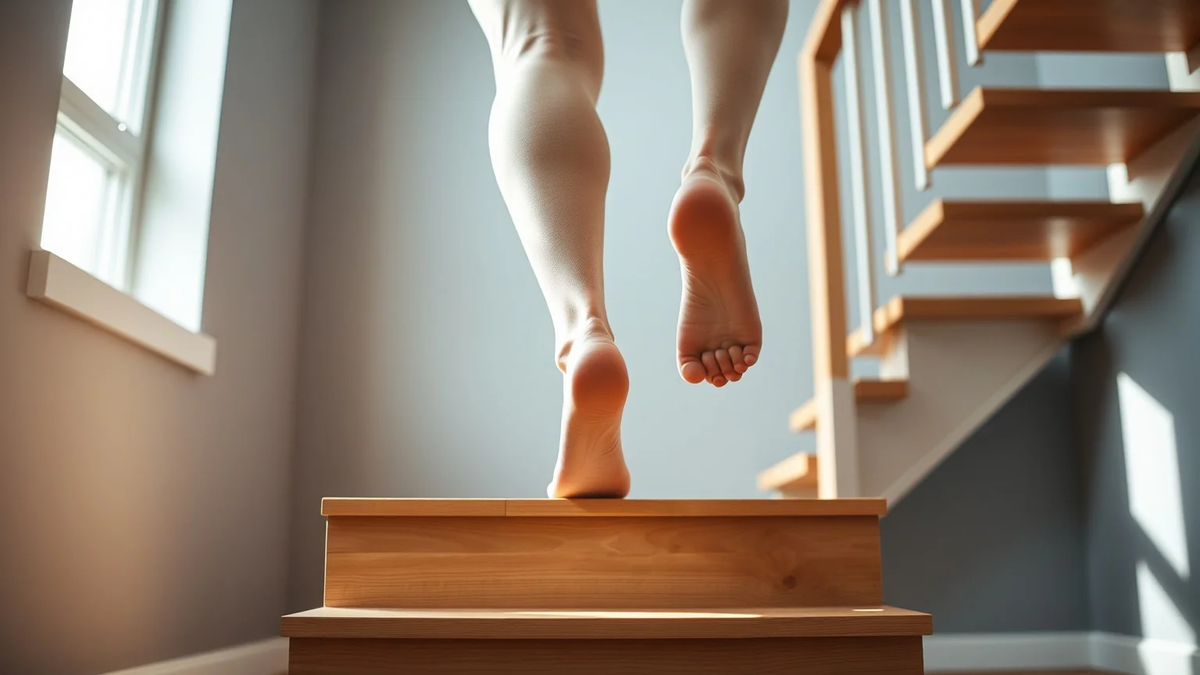 Wadenheben an der Treppe: Die unterschätzte Alltags-Übung - Foto: über boerse-global.de