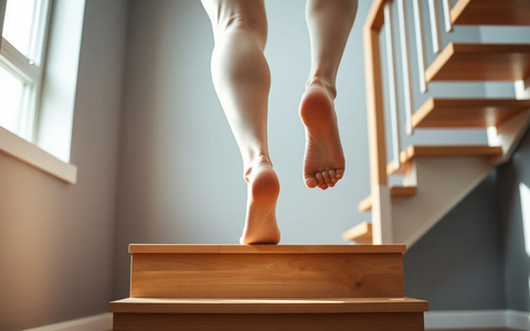 Wadenheben an der Treppe: Die unterschĂ€tzte Alltags-Ăbung - Foto: ĂŒber boerse-global.de Wadenheben an der Treppe: Die unterschĂ€tzte Alltags-Ăbung - Foto: ĂŒber boerse-global.de