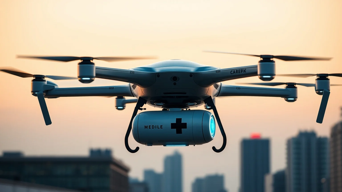 Sambo A&T startet mit Wasserstoff-Drohne in die Luft-Logistik - Foto: über boerse-global.de