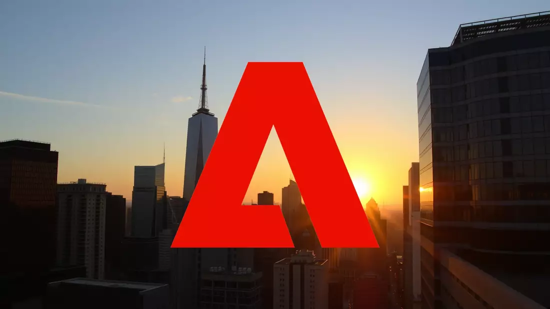 Adobe Shares Face Institutional Skepticism Amid AI Sector Pressures Illustration mit AI erstellt übermittelt durch boerse-global.de