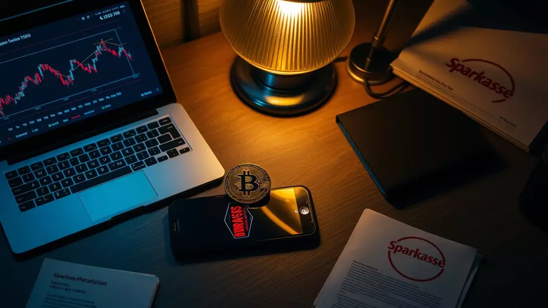 Sparkasse Invest: Betrüger locken mit gefälschtem Bitcoin-Projekt - Bild: über boerse-global.de