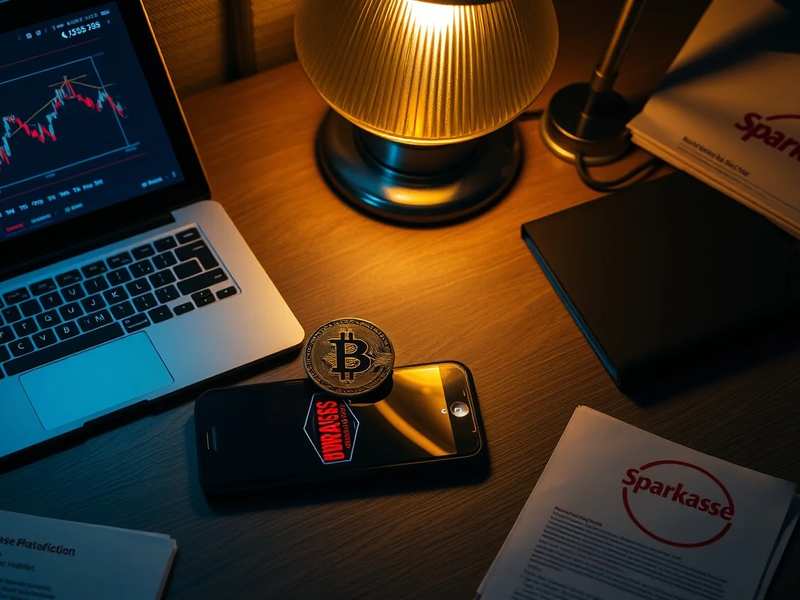 Sparkasse Invest: Betrüger locken mit gefälschtem Bitcoin-Projekt - Foto: über boerse-global.de