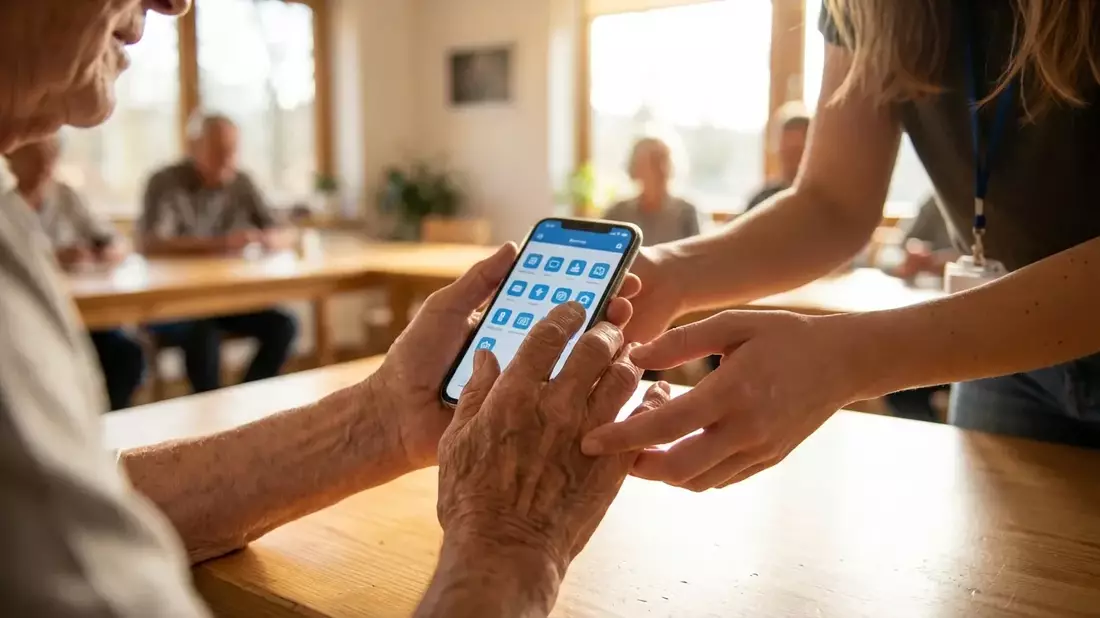 Digitale Kluft: Senioren lernen Smartphone und KI - Bild: über boerse-global.de
