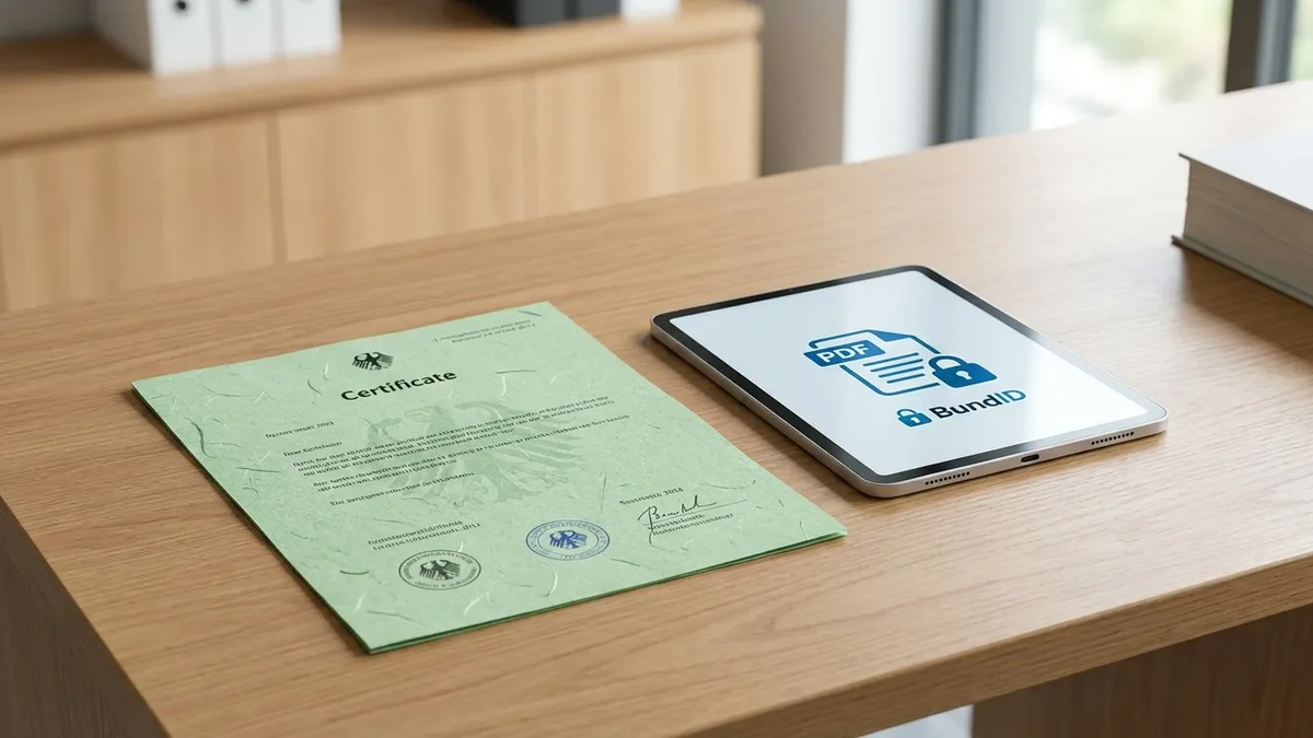 Bundesjustizministerium will Führungszeugnis digitalisieren - Foto: über boerse-global.de