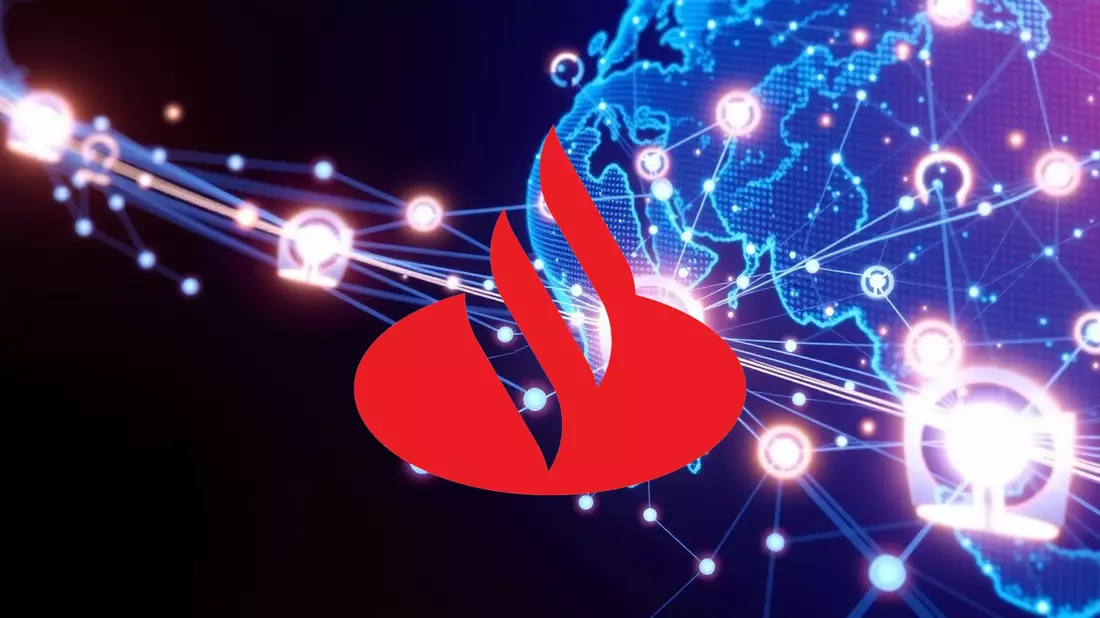 Santander: Un escenario de luces y sombras para el valor Illustration mit AI erstellt übermittelt durch boerse-global.de