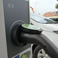 Stromtankstelle für E-Auto (Archiv) - Foto: via dts Nachrichtenagentur