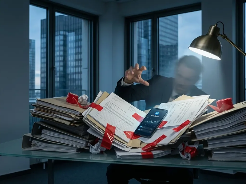 Bitkom-Studie: Deutsche FinTechs ersticken in Bürokratie - Foto: über boerse-global.de