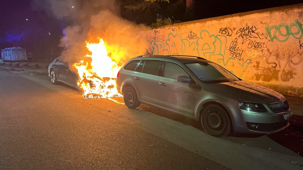 POL-AC: Fahrzeugbrände in der Innenstadt - Kriminalpolizei ermittelt - Foto: presseportal.de