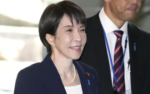 Japans neue Regierungschefin Takaichi will mit vorgezogenen Neuwahlen ihre Macht sichern.  - Foto: -/kyodo/dpa