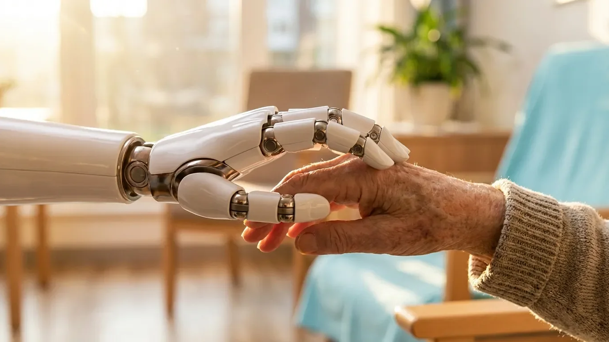 Ameca-Roboter testet soziale Interaktion in Pflegeheim - Foto: über boerse-global.de