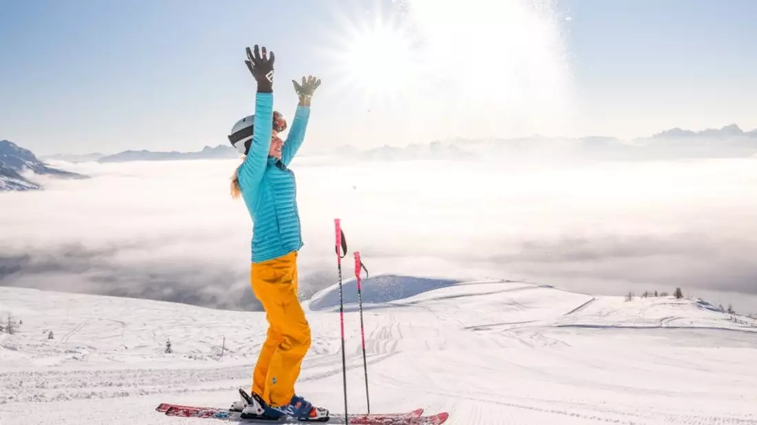Cool & Sunny: Kärnten zeigt sich von seiner winterlichsten Sonnenseite - Bild: presseportal.de