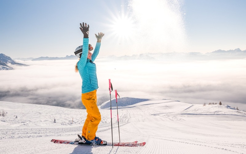 Cool & Sunny: Kärnten zeigt sich von seiner winterlichsten Sonnenseite - Foto: presseportal.de