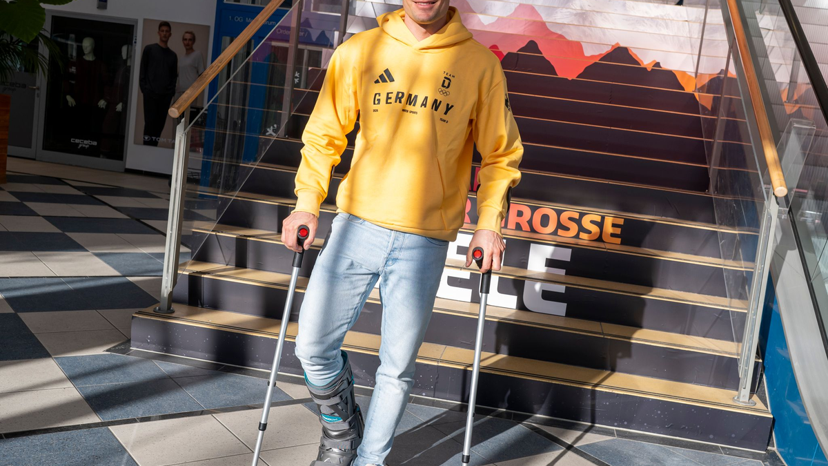 Alexander Schmid hat sich kurz vor den Olympischen Spielen am Knöchel verletzt. - Foto: Peter Kneffel/dpa