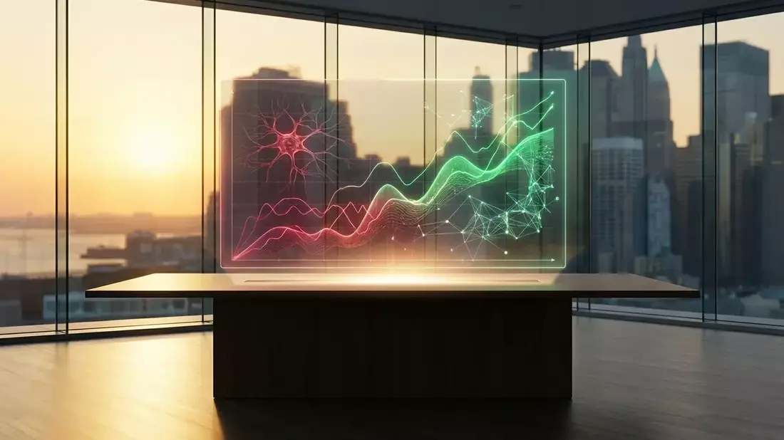KI wird zum Umsatztreiber in der Wirtschaft Illustration mit AI erstellt übermittelt durch boerse-global.de