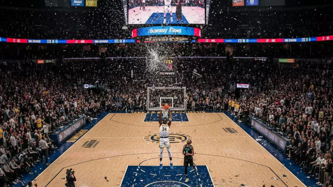 NBA offseason, basketball analysis, international fans, Illustration mit AI erstellt.