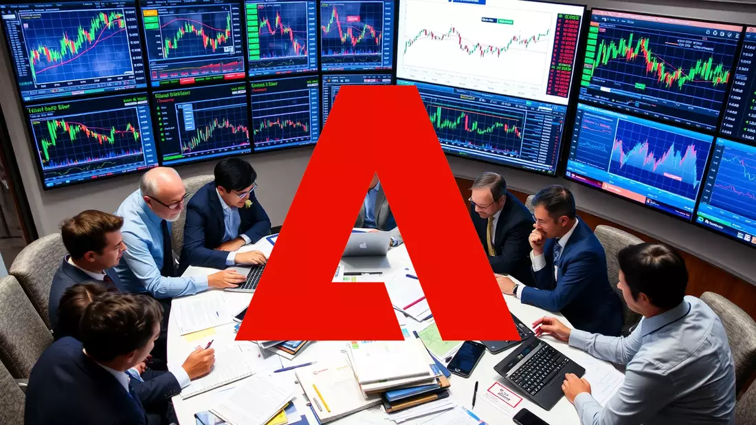 Adobe Stock Attracts Major Institutional Investment Amid Cautious Analyst Outlook Illustration mit AI erstellt übermittelt durch boerse-global.de