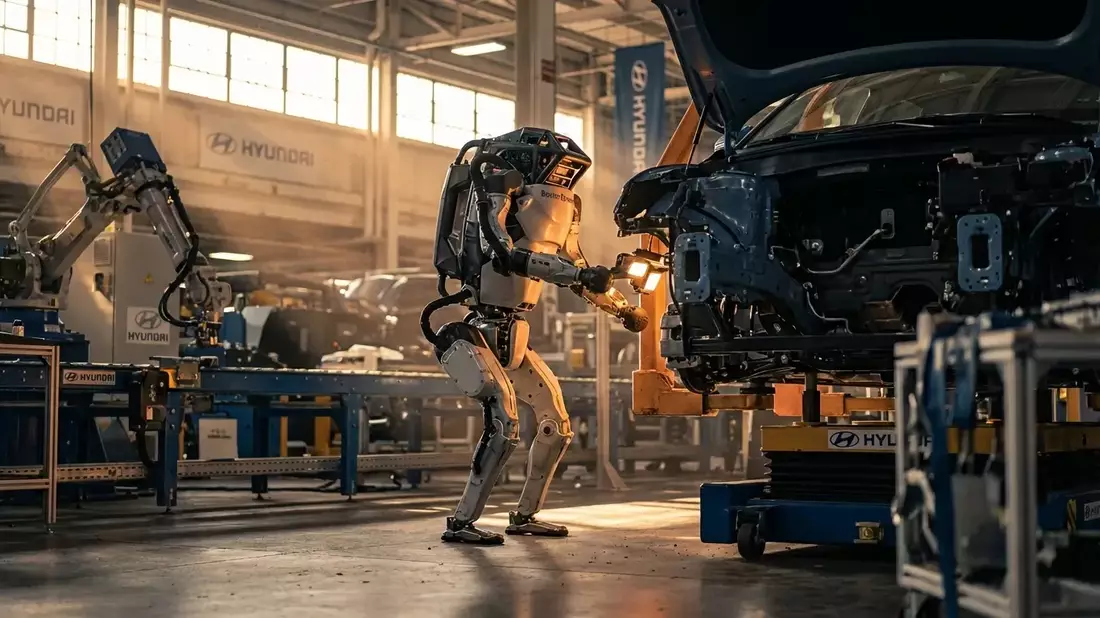 Hyundai-Aktie schießt nach Atlas-Roboter-Plan auf Rekordhoch - Bild: über boerse-global.de