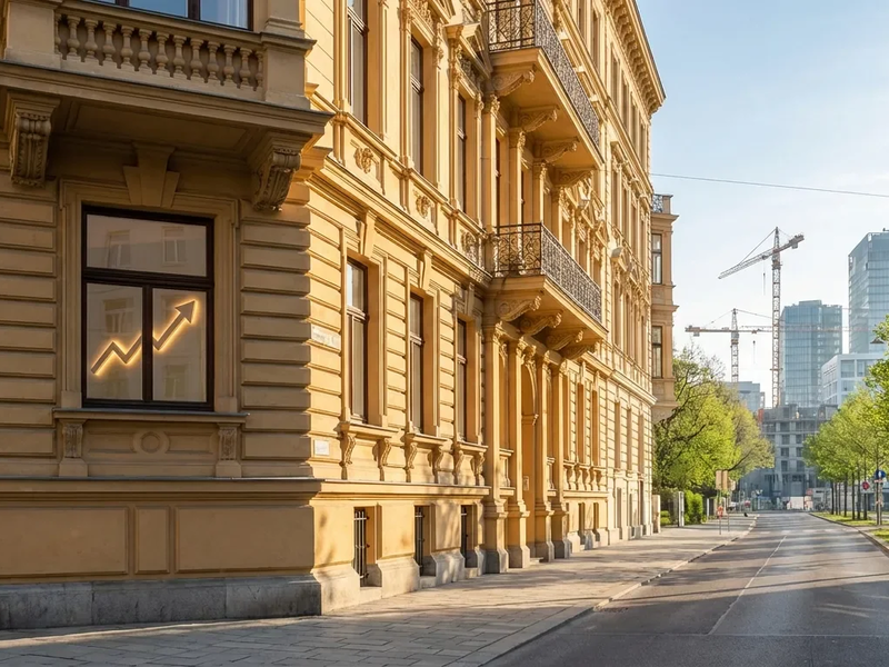 Wiener Zinshäuser: Favoriten wird zum Anleger-Magneten - Foto: über boerse-global.de