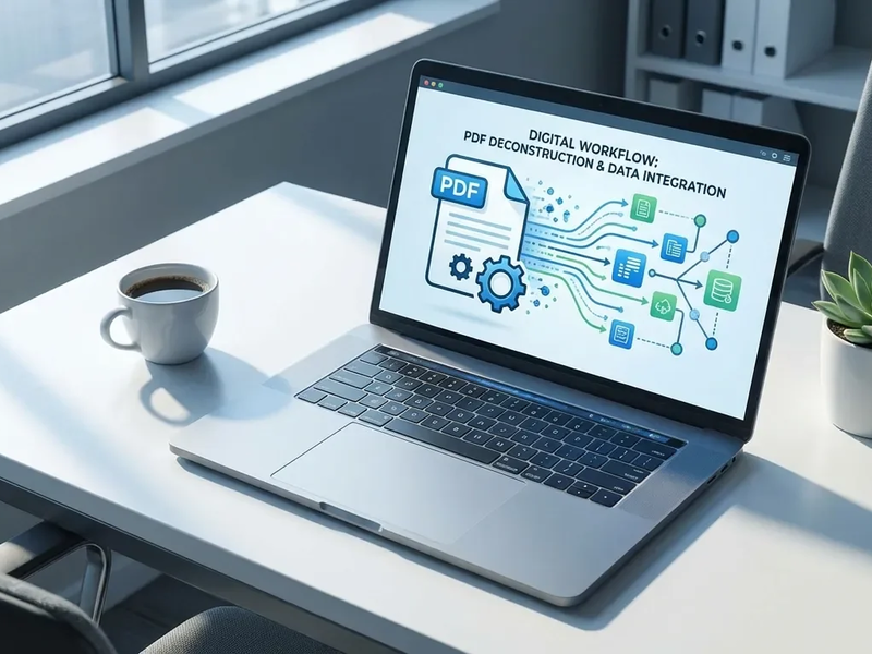 PDF-Workflows: KI beseitigt 2026 den digitalen Papierstau - Foto: über boerse-global.de