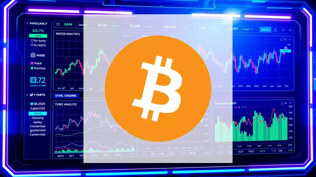 Bitcoin Faces Selling Pressure Amid Renewed Trade War Fears Illustration mit AI erstellt übermittelt durch boerse-global.de