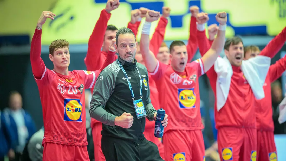 Österreich hat den deutschen Handballern bei der EM Schützenhilfe geleistet.  - Bild: Sina Schuldt/dpa
