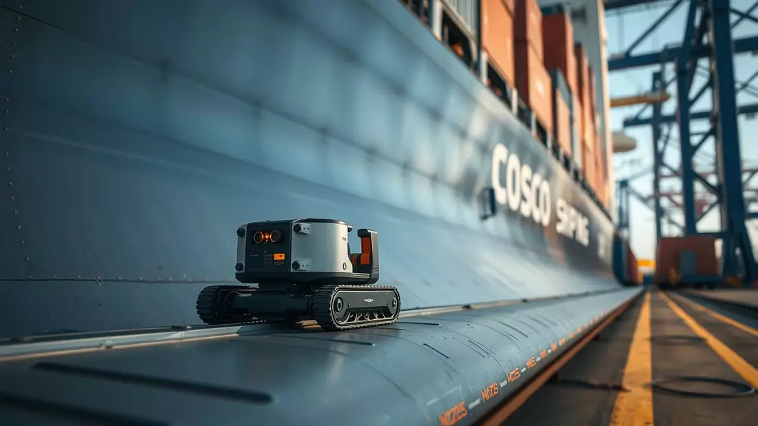 Black Sesame und COSCO entwickeln KI-Roboter für Schiffsinspektionen - Bild: über boerse-global.de