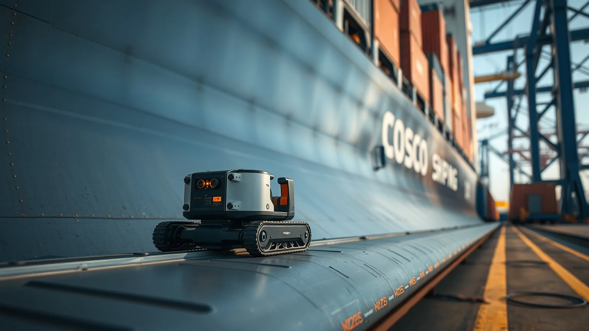 Black Sesame und COSCO entwickeln KI-Roboter für Schiffsinspektionen - Foto: über boerse-global.de