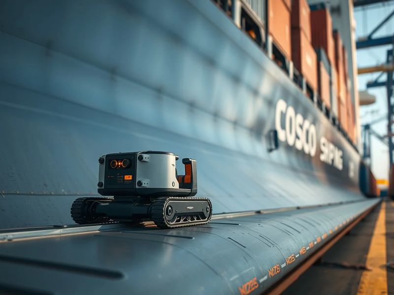 Black Sesame und COSCO entwickeln KI-Roboter für Schiffsinspektionen - Foto: über boerse-global.de