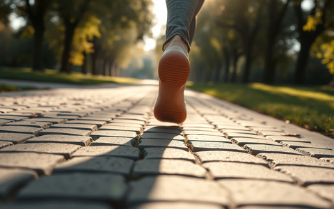 Seiltänzer-Gang: Einfache Übung reduziert Sturzrisiko - Foto: über boerse-global.de